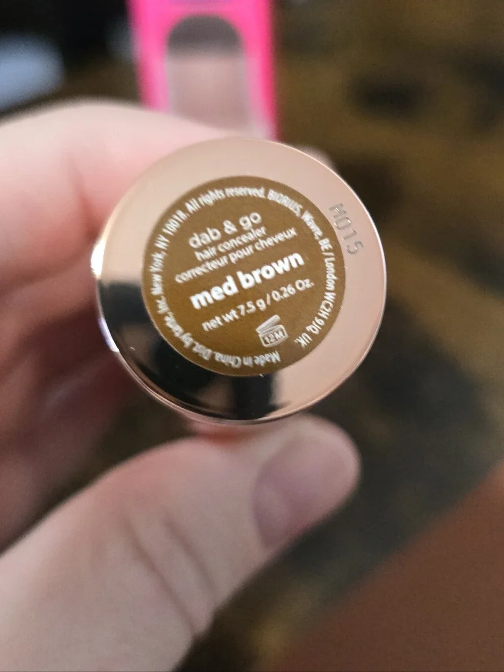 MED. BROWN--tarte Dab & Go Hair Concealer Stick